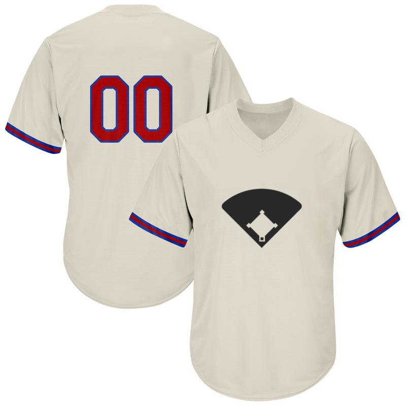 Baseball Court Silhouette Baseball Jersey