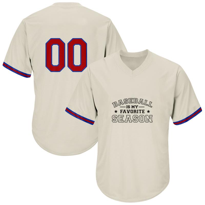 Baseball Is My Favorite Season Quote Stroke Baseball Jersey
