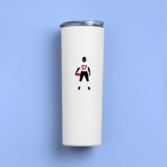 Rugby Player Standing Tumbler