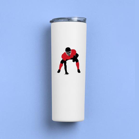 Rugby Player Tumbler