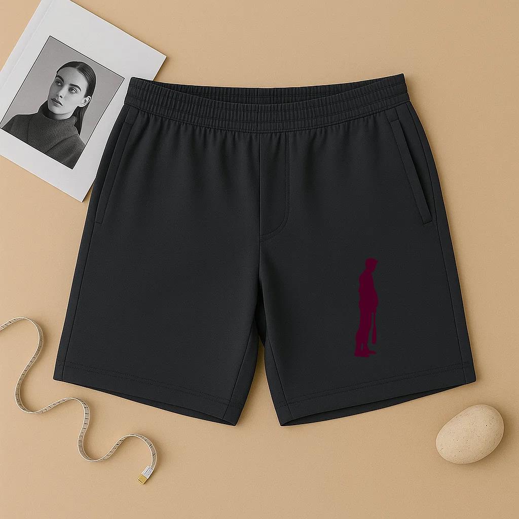 Still Baseball Batting Silhouette Short